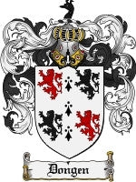 Dongen coat of arms family crest download