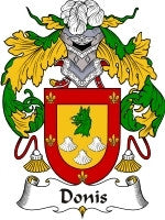 Donis coat of arms family crest download