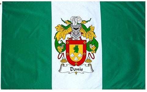 Donis family crest coat of arms flag