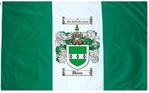 Donn family crest coat of arms flag