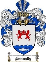 Donnally coat of arms family crest download