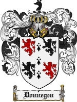 Donnegen coat of arms family crest download