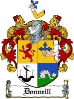 Donneill coat of arms family crest download
