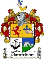 Donnelson coat of arms family crest download