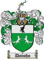 Donoho coat of arms family crest download