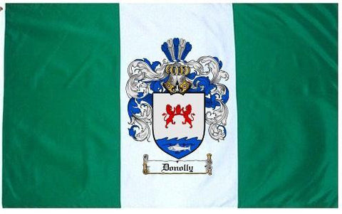 Donolly family crest coat of arms flag
