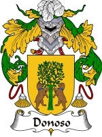 Donoso coat of arms family crest download