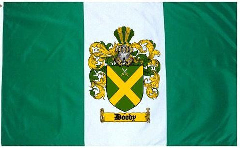 Doody family crest coat of arms flag