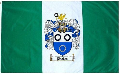 Dookes family crest coat of arms flag