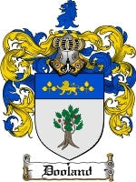 Dooland coat of arms family crest download
