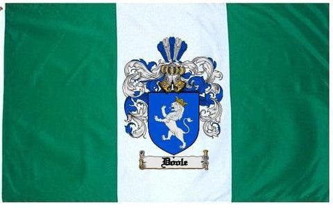 Doole family crest coat of arms flag