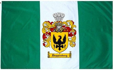 Doppenberg family crest coat of arms flag