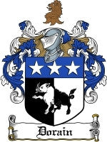 Dorain coat of arms family crest download