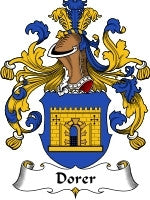 Dorer coat of arms family crest download