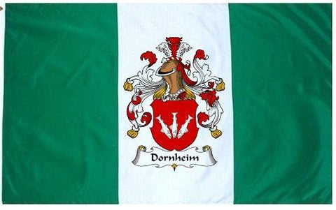 Dornheim family crest coat of arms flag
