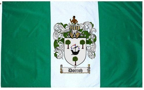 Dorroh family crest coat of arms flag