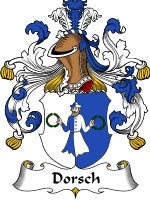 Dorsch coat of arms family crest download