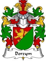 Dorzym coat of arms family crest download