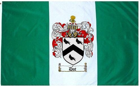 Dot family crest coat of arms flag