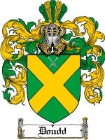 Doudd coat of arms family crest download