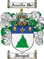 Dougall coat of arms family crest download