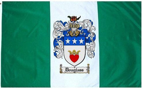 Douglass family crest coat of arms flag