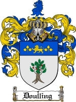 Doulling coat of arms family crest download