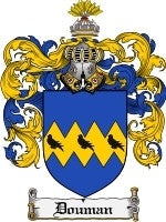 Douman coat of arms family crest download