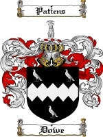 Dowe coat of arms family crest download