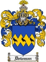 Dowman coat of arms family crest download