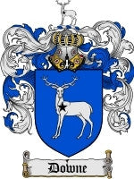 Downe coat of arms family crest download