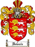 Downie coat of arms family crest download