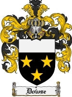 Dowse coat of arms family crest download