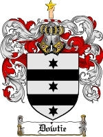 Dowtie coat of arms family crest download