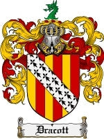 Dracott coat of arms family crest download