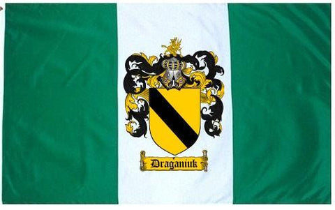 Draganiuk family crest coat of arms flag
