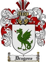 Dragone coat of arms family crest download