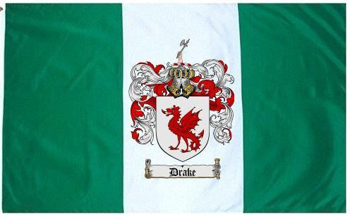 Drake Room Flag Drake Family Crest