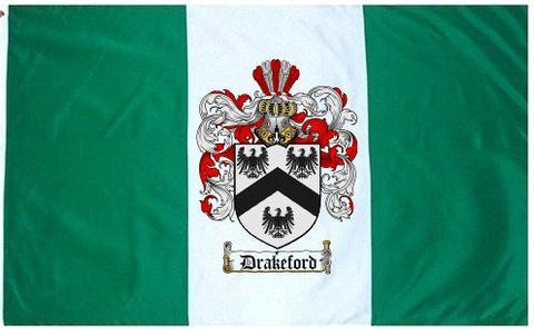 Drakeford family crest coat of arms flag
