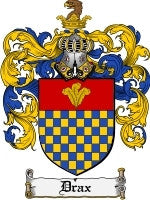 Drax coat of arms family crest download