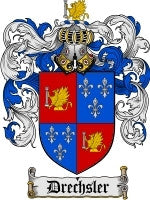 Drechsler coat of arms family crest download