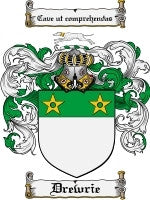 Drewrie coat of arms family crest download