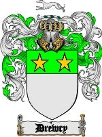 Drewry coat of arms family crest download