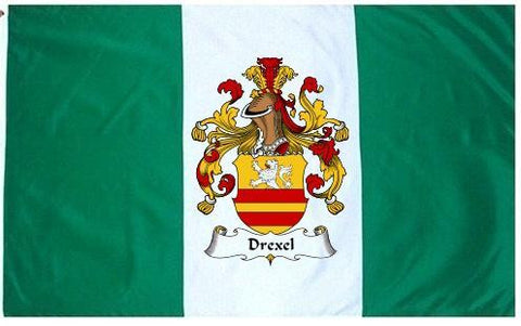 Drexel family crest coat of arms flag