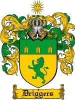 Driggers coat of arms family crest download