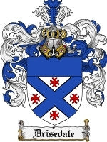 Drisedale coat of arms family crest download