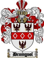 Dromgool coat of arms family crest download