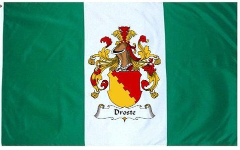 Droste family crest coat of arms flag