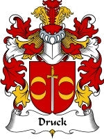Druck coat of arms family crest download