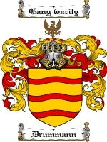 Drummann coat of arms family crest download